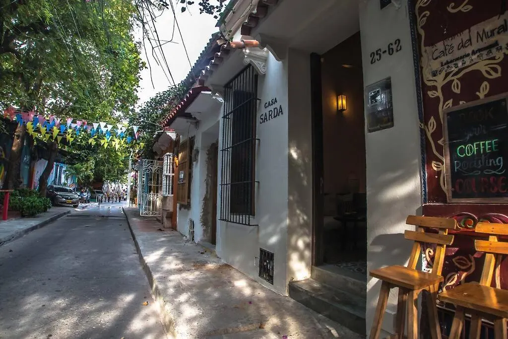 Apartament Casa Sarda Getsemani Kartagena Kolumbia