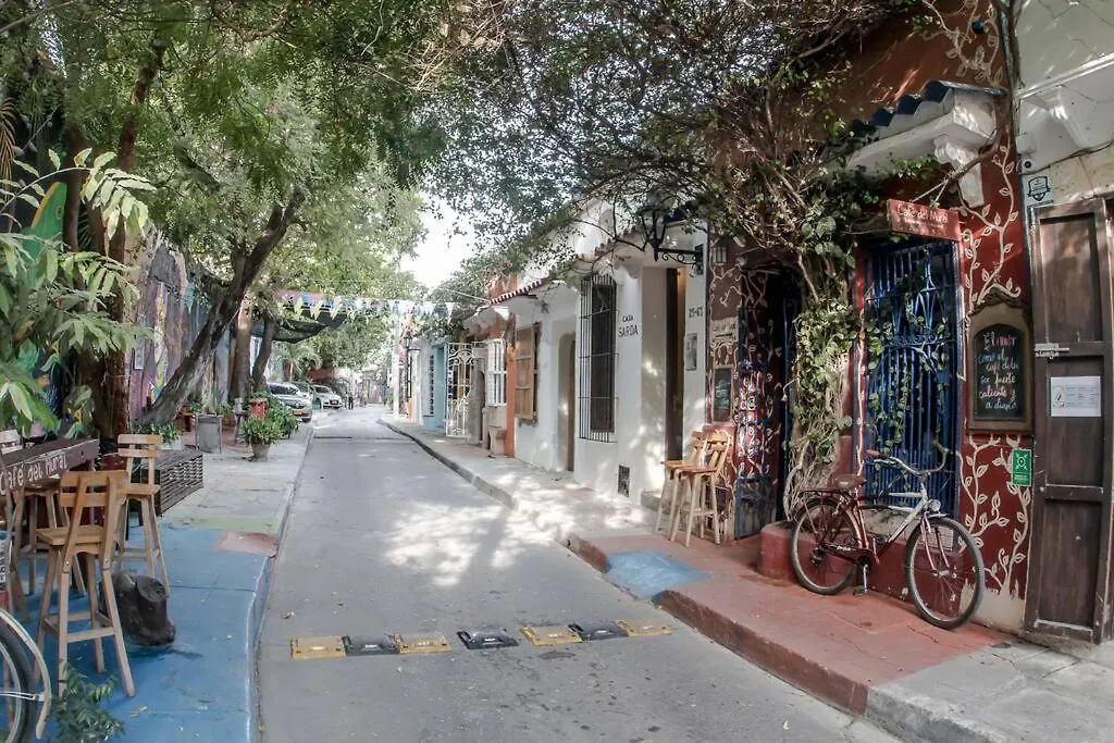 Casa Sarda Getsemani Apartman Cartagena Kolumbia